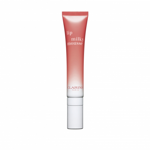 Clarins Lip Milky Mousse 02 Milky Peach i gruppen Makeup / Läppar / Flytande läppstift hos Hudotekets Webshop (22114 002-1)